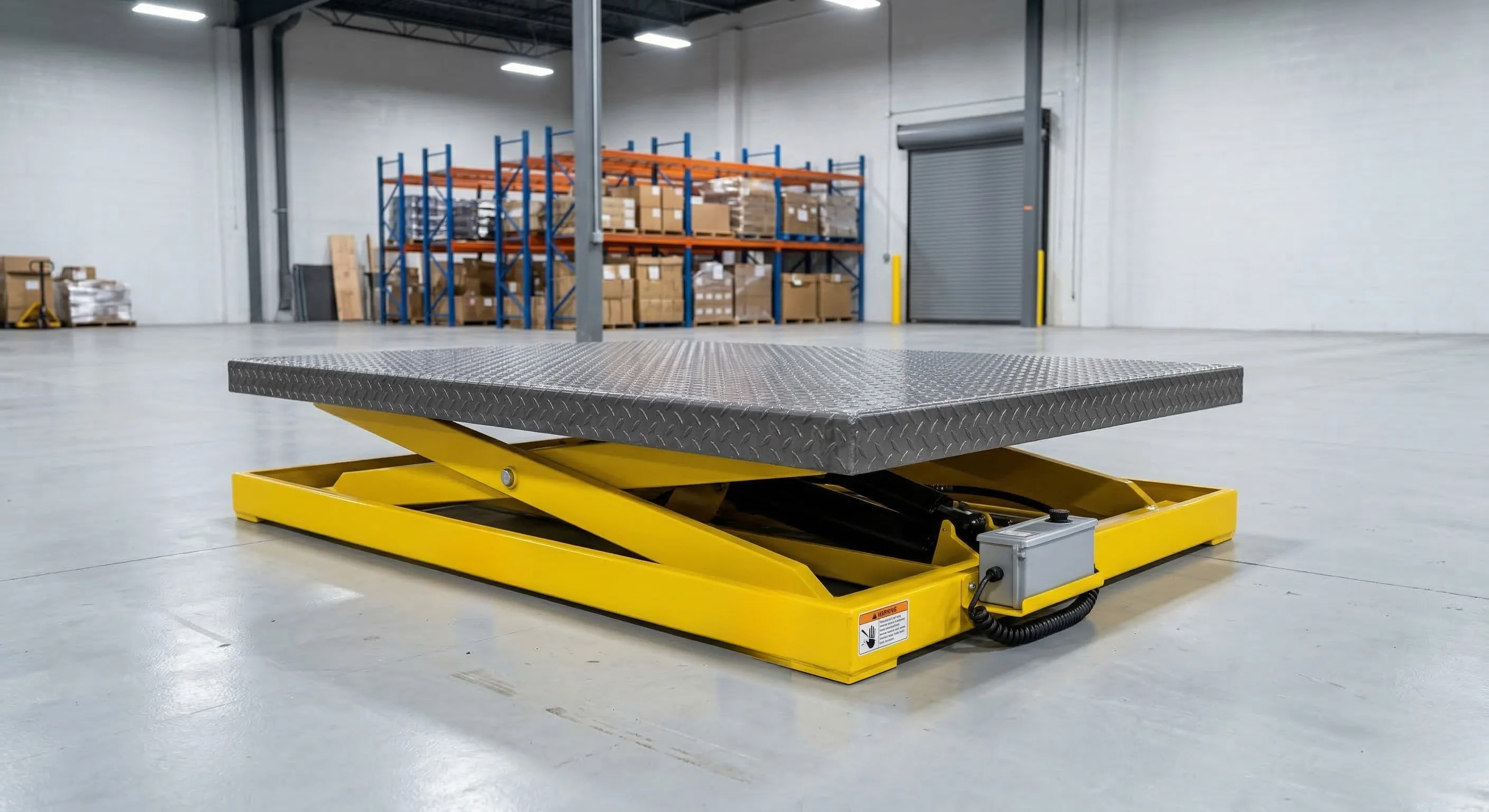 Lift Tables available from Baltimore Pallet Rack in Baltimore MD