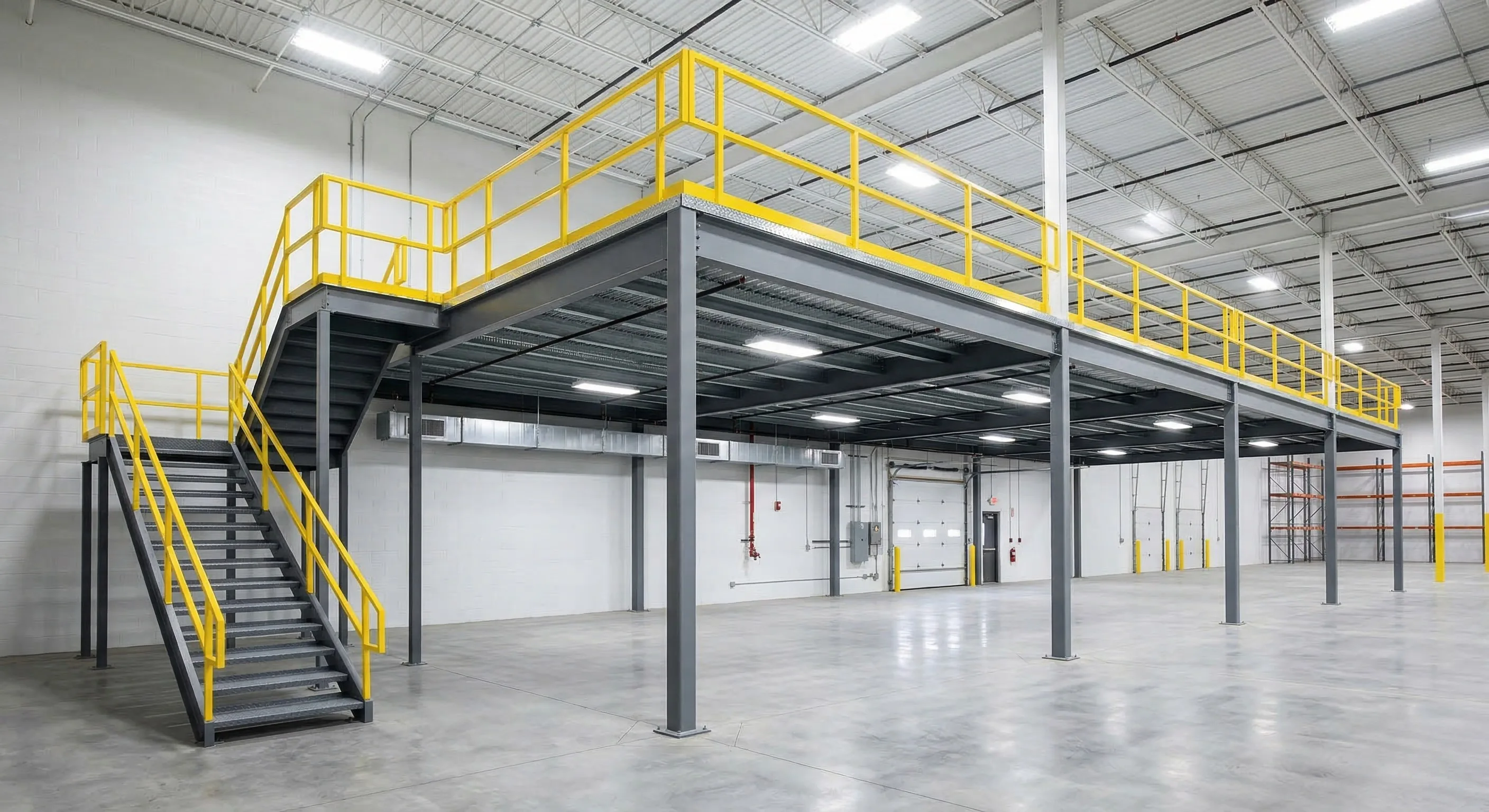 Mezzanines available from Baltimore Pallet Rack in Baltimore MD